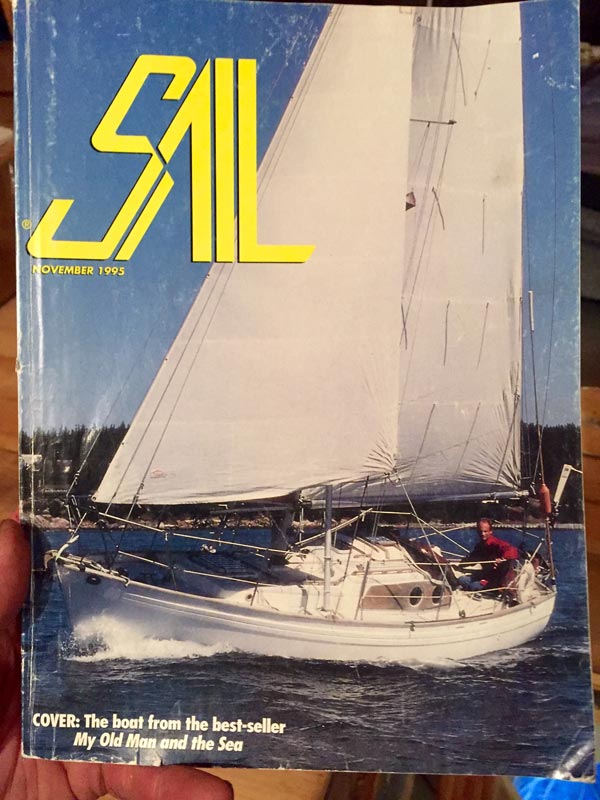 sail magazine cover vertue sparrow